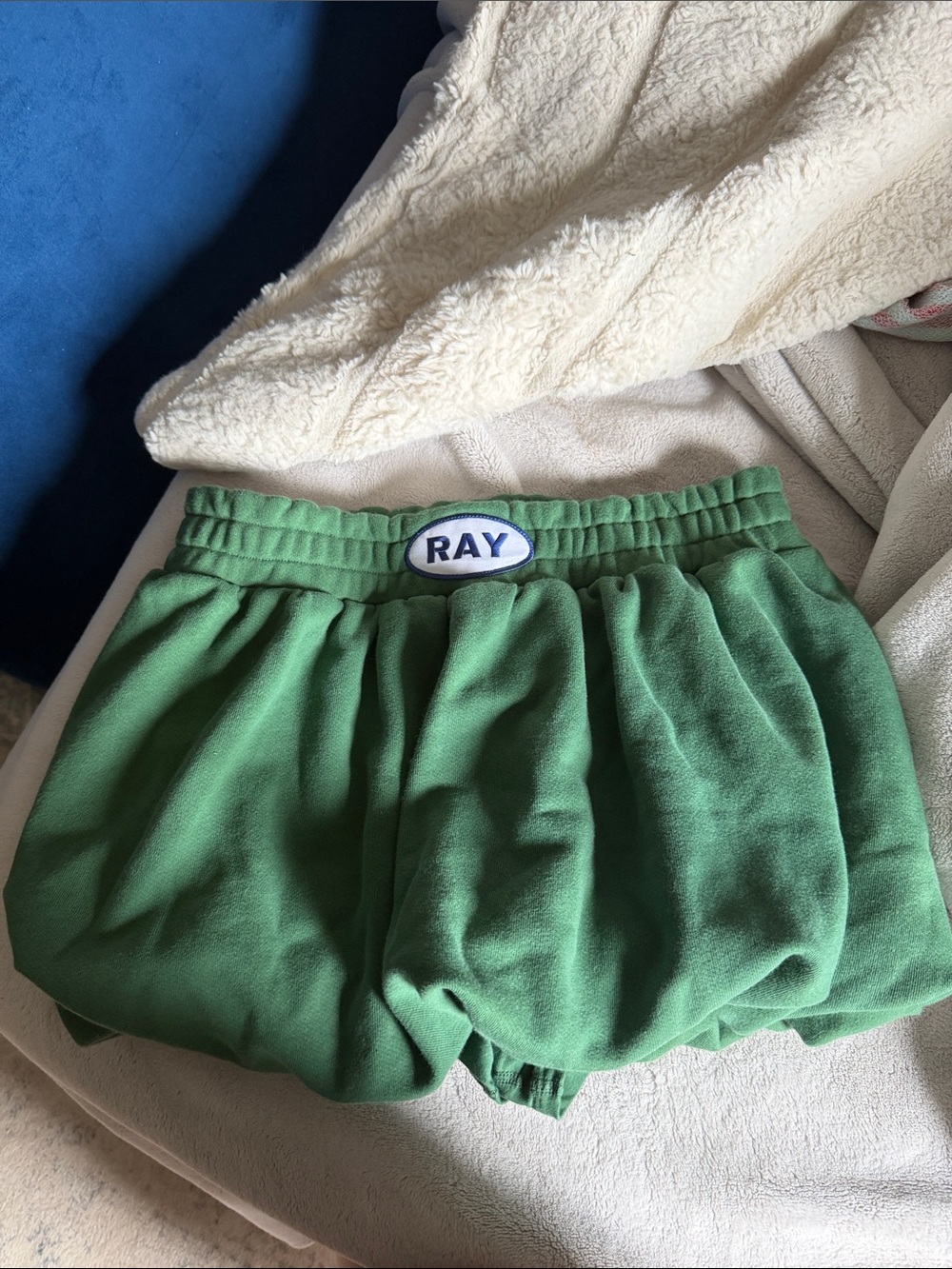 Girls' Green Elastic Waist Skort
